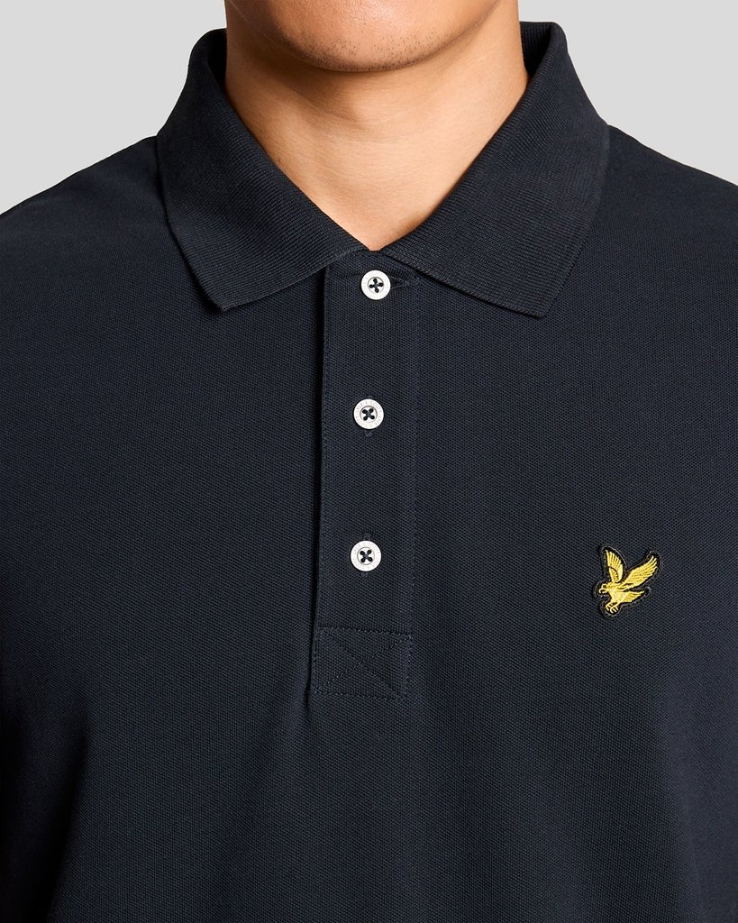 Lyle & Scott Mens Cotton Polo Shirt | Greystone
