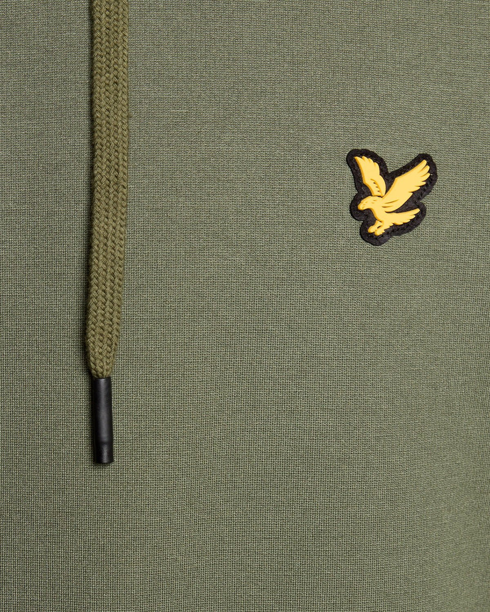 Lyle & Scott Mens Sports Lightweight Hoodie | Cactus Green