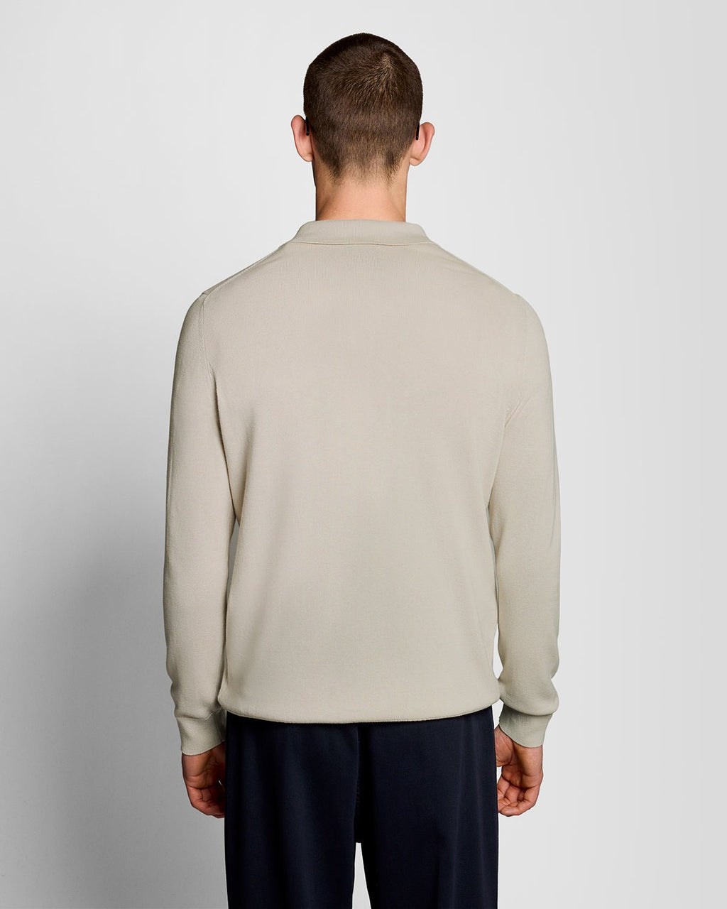 Lyle & Scott Mens Cotton Knitted Shirt | Cove