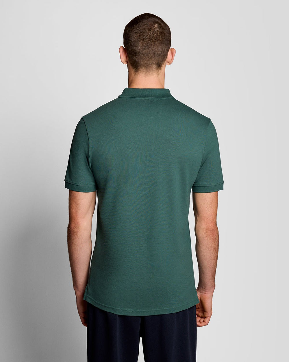 Lyle & Scott Mens Cotton Polo Shirt | Everglade