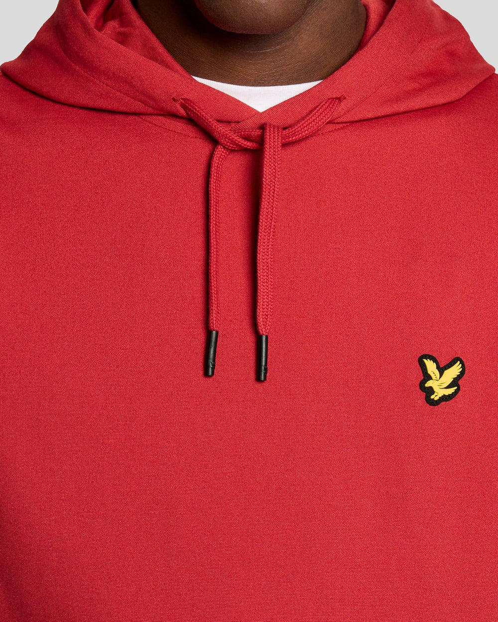 Lyle & Scott Mens Sports Lightweight Hoodie | Garnet