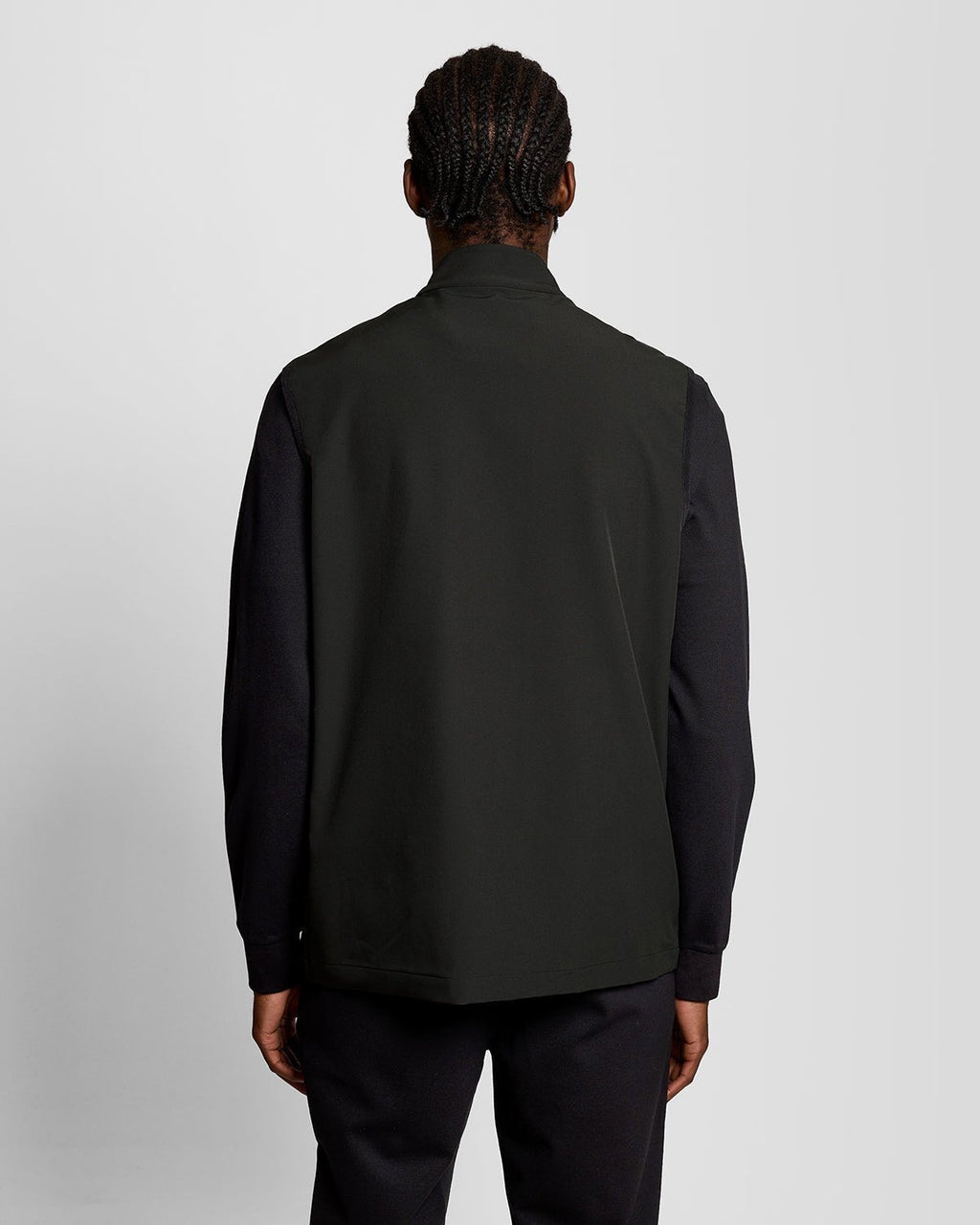 Lyle & Scott Mens Sports Performance Gilet | Jet Black
