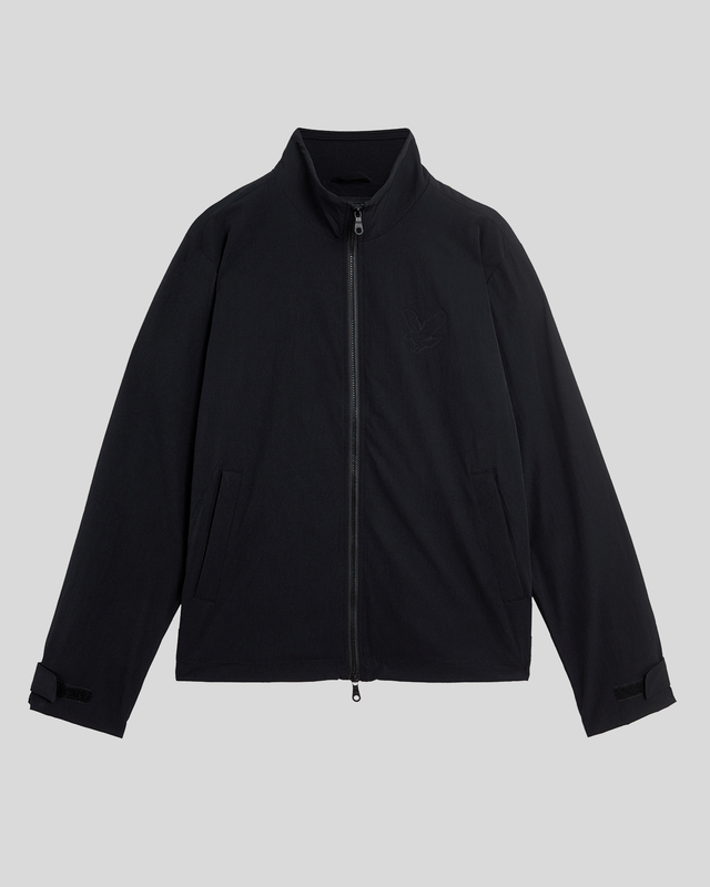 Lyle & Scott Mens Keyline Windbreaker Jacket | Jet Black