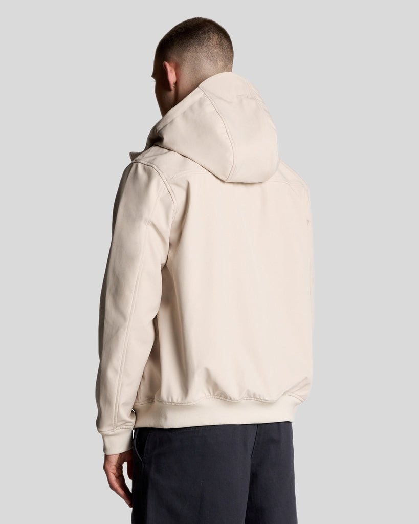 Lyle & Scott Mens Mesh Lined Softshell Jacket | Cove