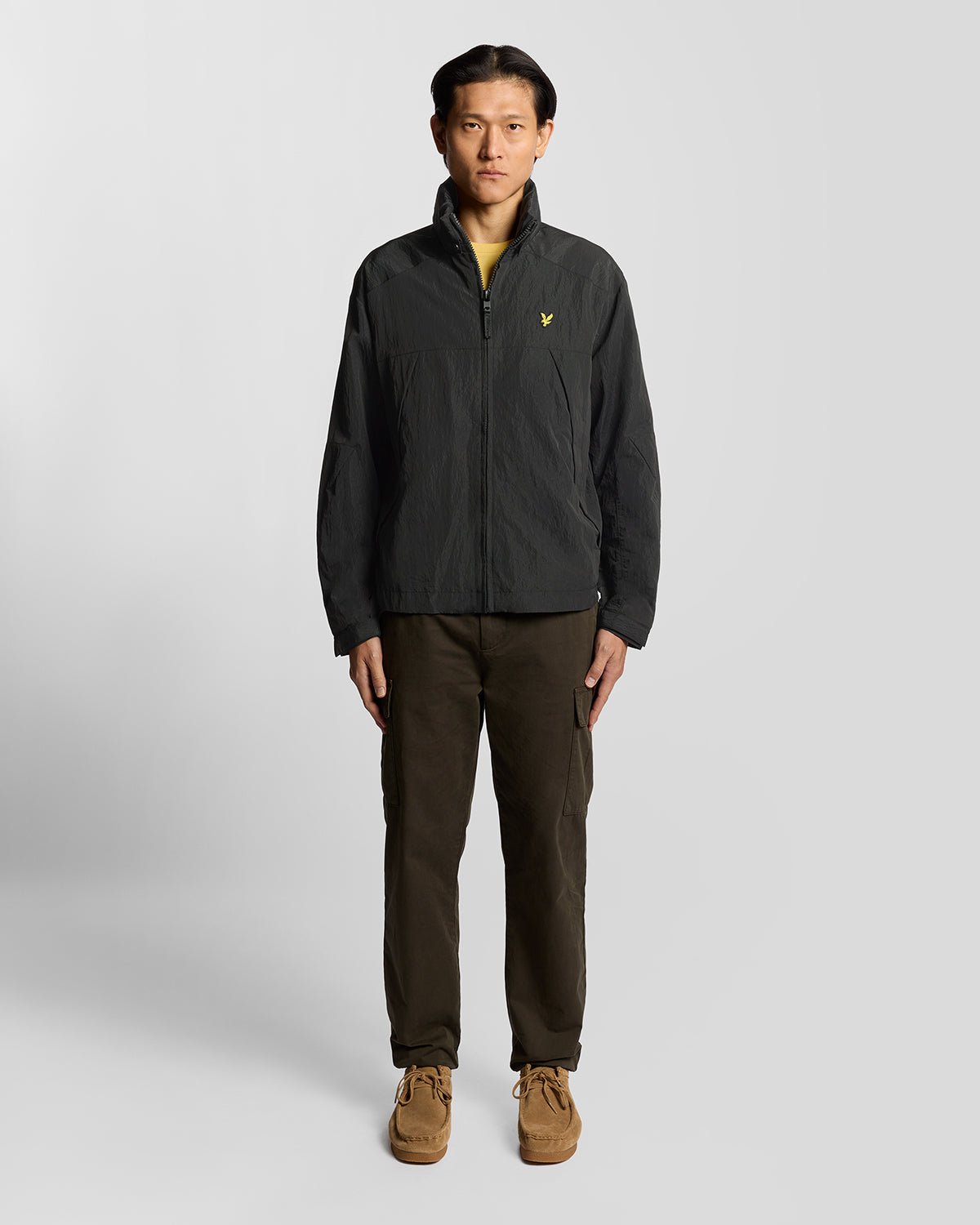 Lyle & Scott Mens Packaway Jacket | Black Ice