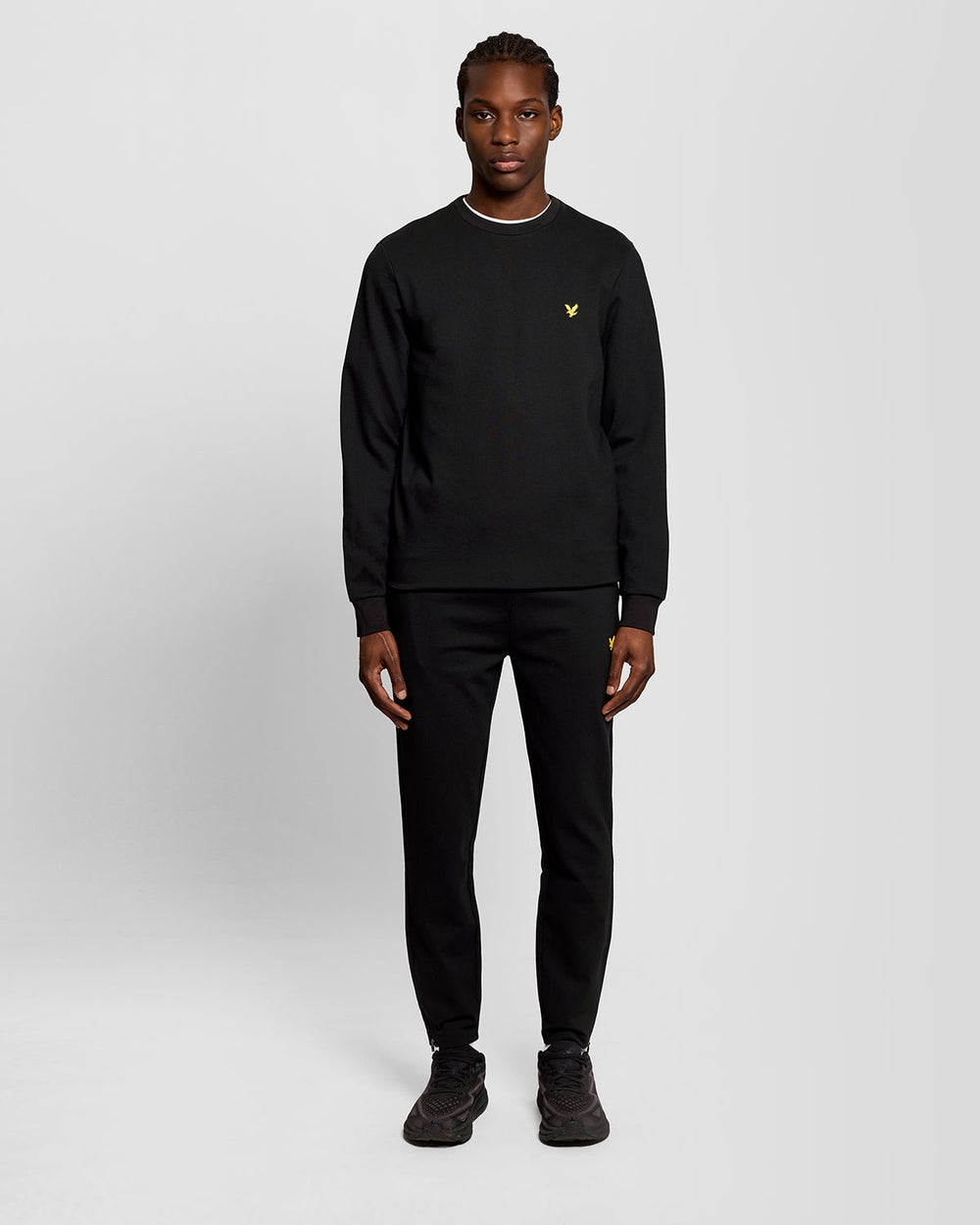 Lyle & Scott Mens Sports Lightweight Joggers | Jet Black