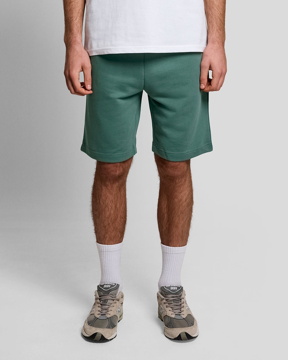 Lyle & Scott Mens Cotton Sweat Shorts | Everglade
