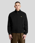 Lyle & Scott Mens Cotton Harrington Jacket | Jet Black