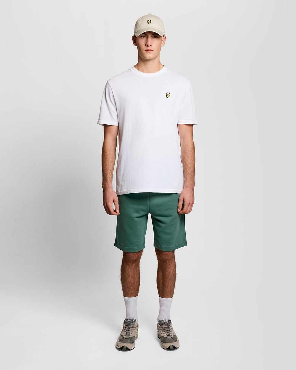Lyle & Scott Mens Cotton Sweat Shorts | Everglade