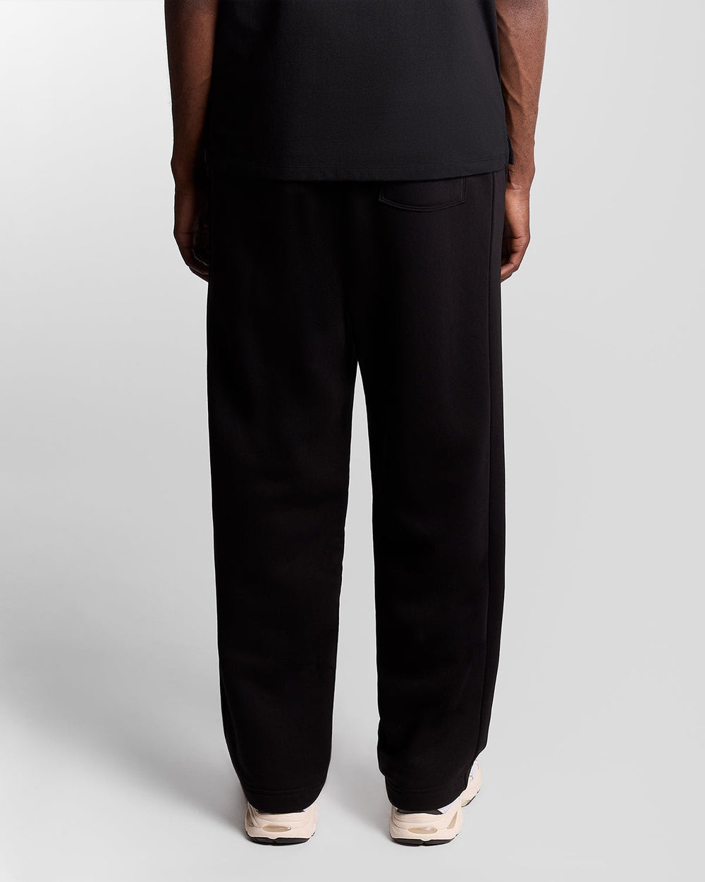 Lyle & Scott Mens Lounge Straight Leg Jogger | Jet Black