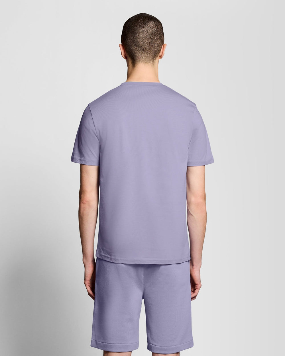 Lyle & Scott Mens Superfine Cotton T-Shirt | Floral Violet
