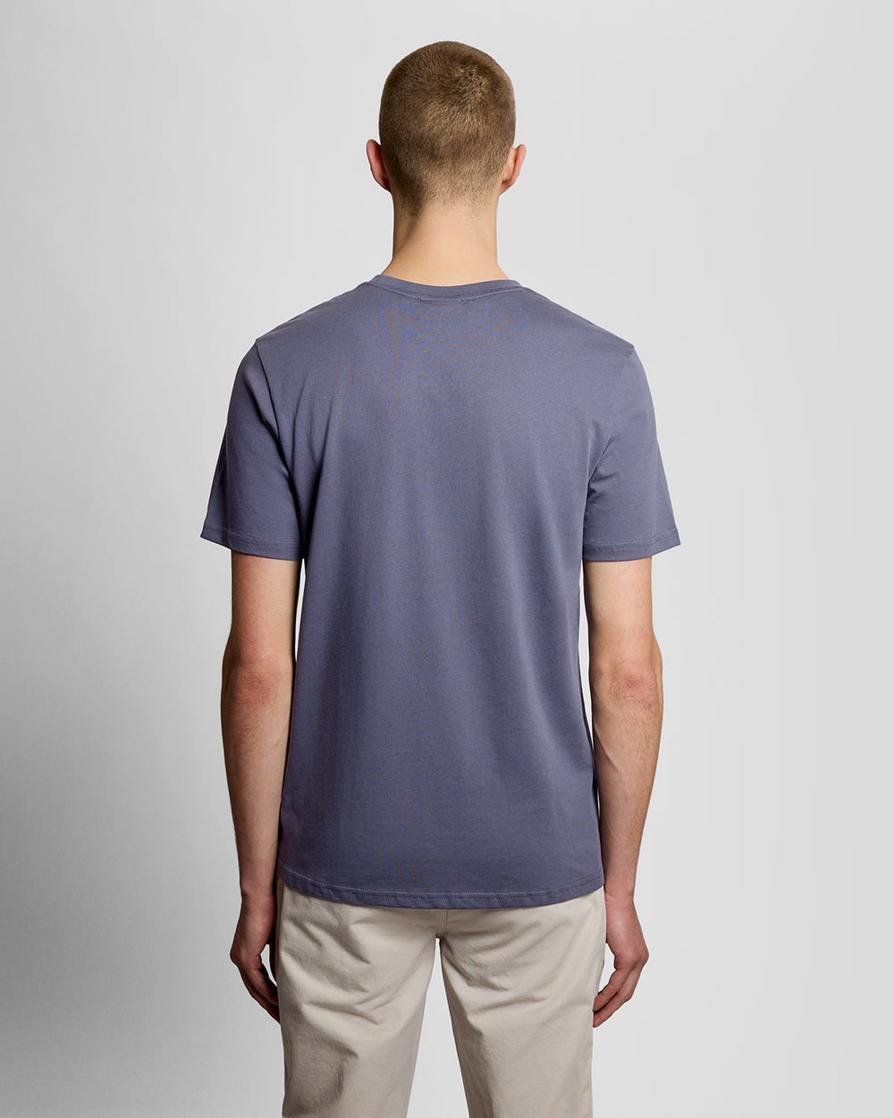 Lyle & Scott Mens Cotton Crew Neck T-Shirt | Greystone