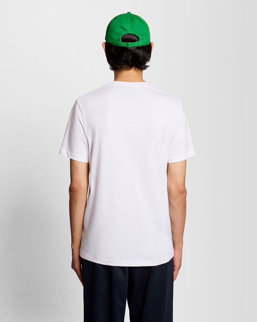 Lyle & Scott Mens Cotton V-Neck T-Shirt | White