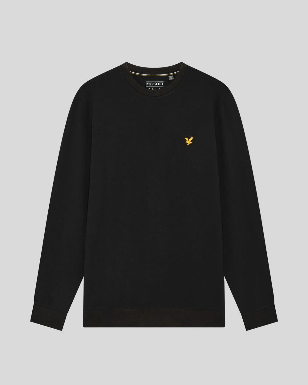 Lyle & Scott Mens Sports Lightweight Sweatshirt | Jet Black