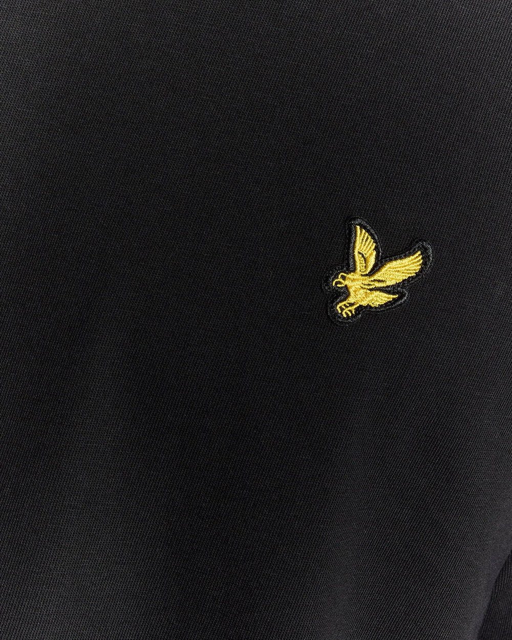 Lyle & Scott Mens Cotton Crew Neck T-Shirt | Jet Black