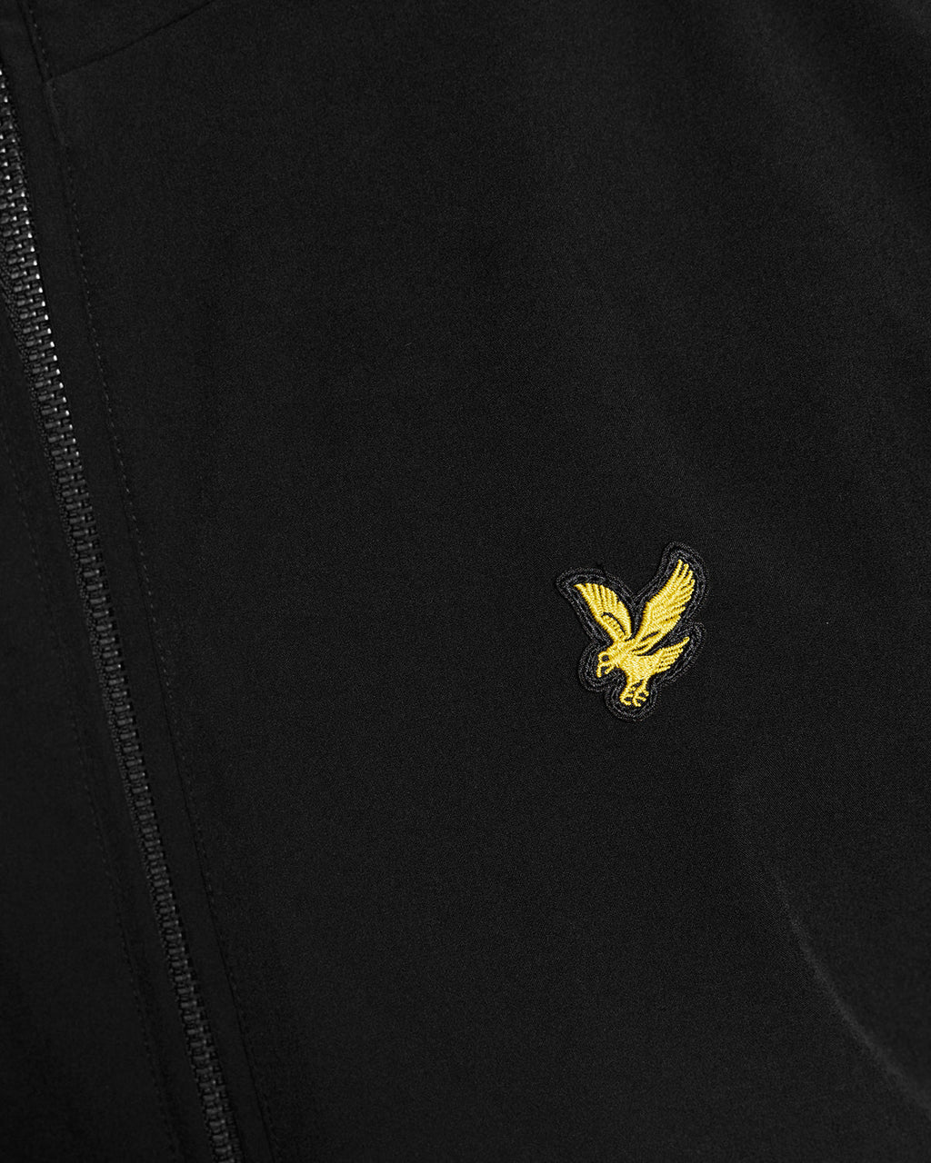 Lyle & Scott Mens Mesh-Back Softshell Jacket | Jet Black