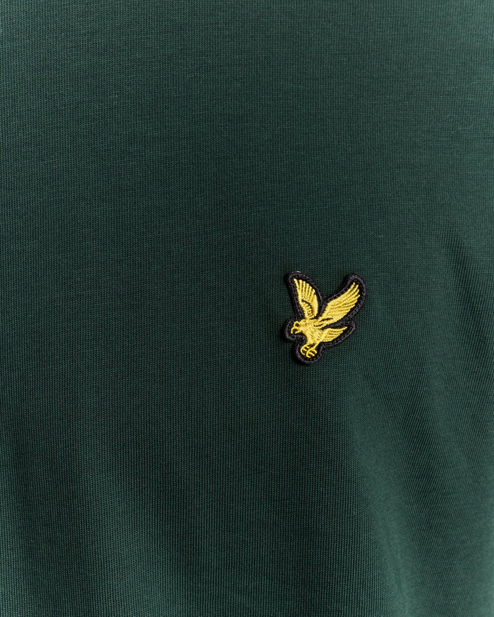 Lyle & Scott Mens Cotton Crew Neck T-Shirt | Dark Green