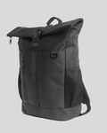 Lyle & Scott Weather Resistant Roll Top Bag | Jet Black