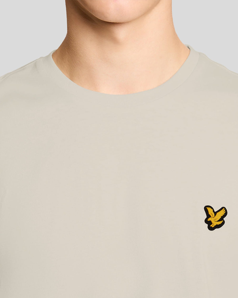 Lyle & Scott Mens Sports Short Sleeve T-Shirt | Whitecap Grey