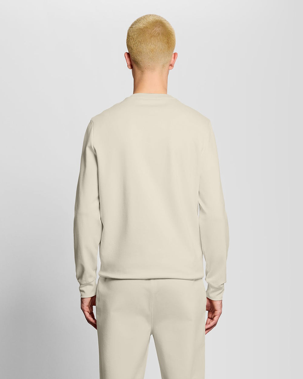 Lyle & Scott Mens Sports Lightweight Sweatshirt | Whitecap Grey