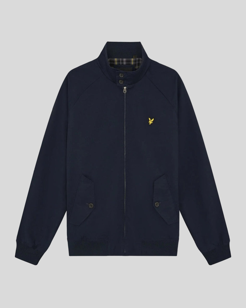 Lyle & Scott Mens Cotton Harrington Jacket | Dark Navy