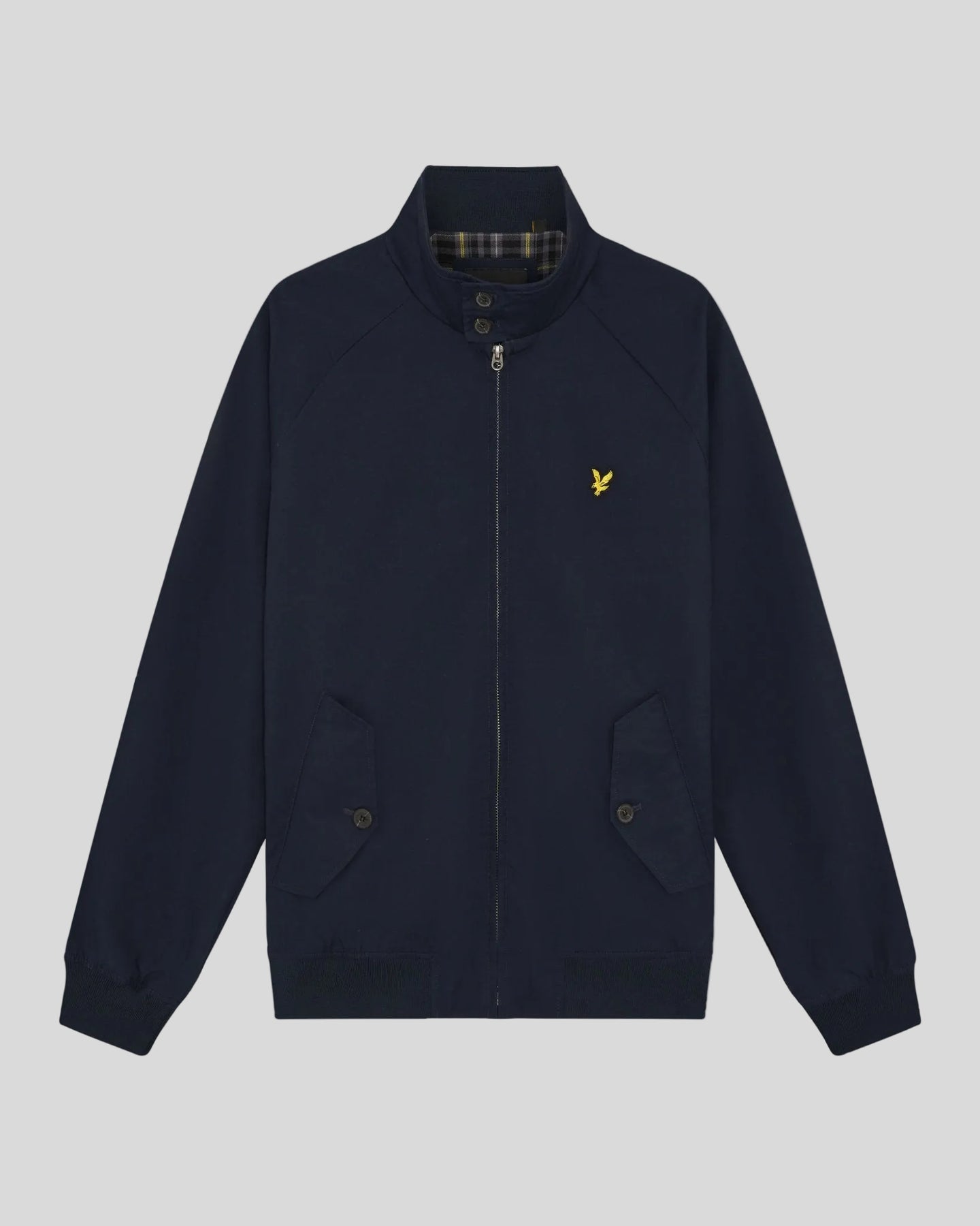 Lyle & Scott Mens Cotton Harrington Jacket | Dark Navy