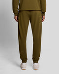 Lyle & Scott Mens Lightweight Lounge Joggers | Olive