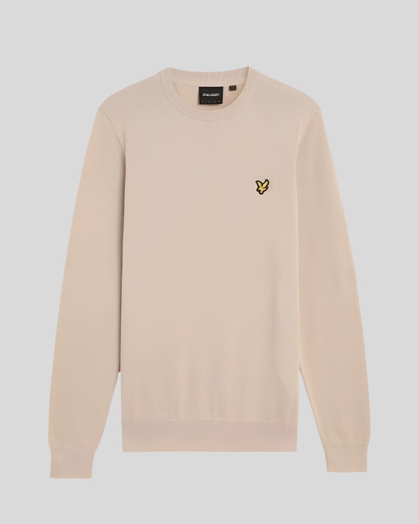 Lyle & Scott Mens Cotton Crew Neck Jumper | Cove