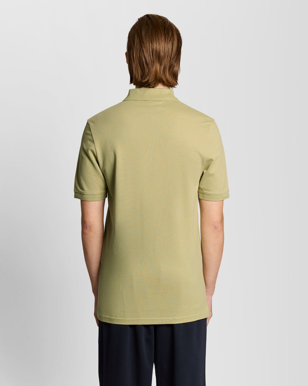 Lyle & Scott Mens Cotton Polo Shirt | Herb Green