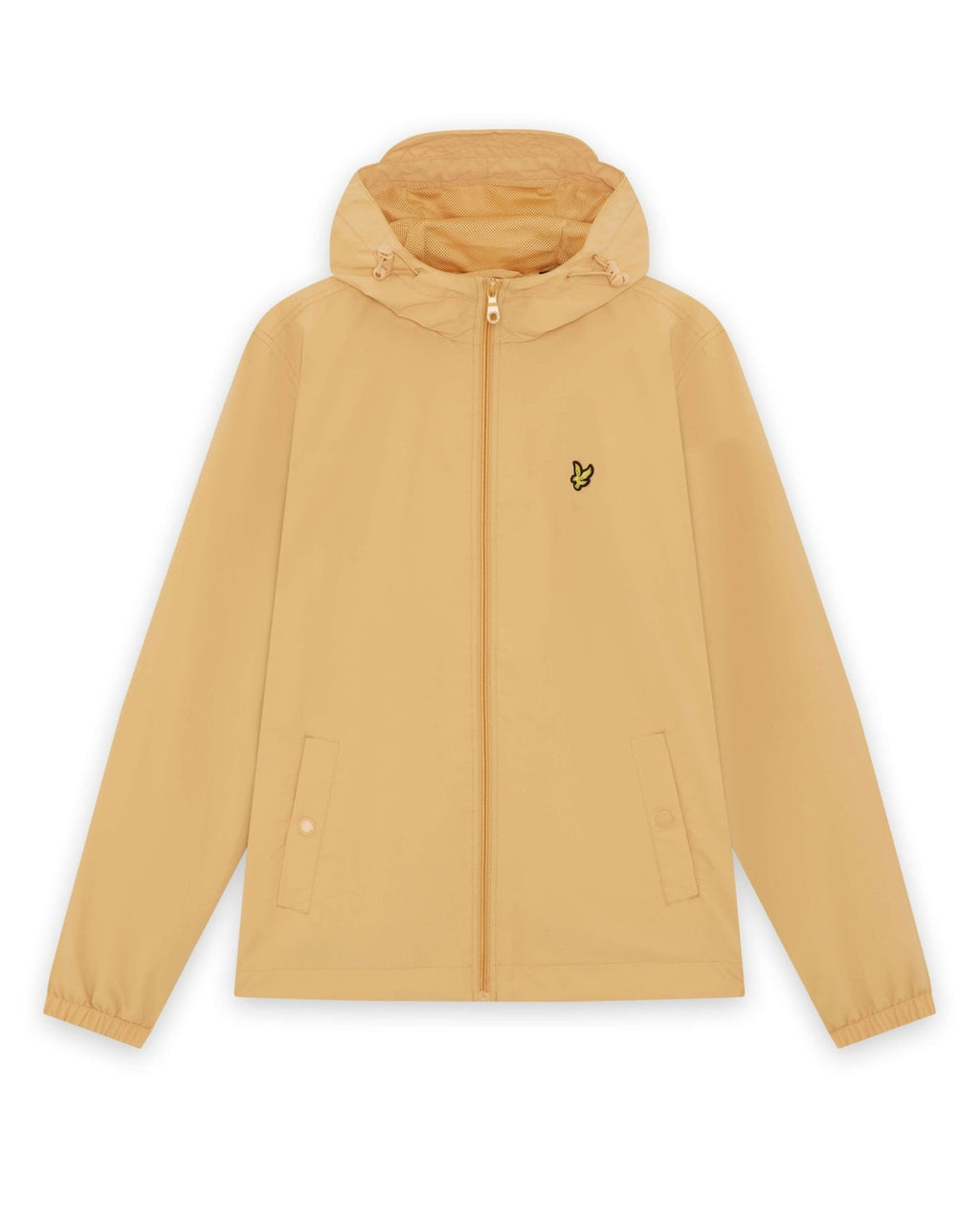 Lyle & Scott Mens Water Resistant Hooded Jacket | Honeycomb