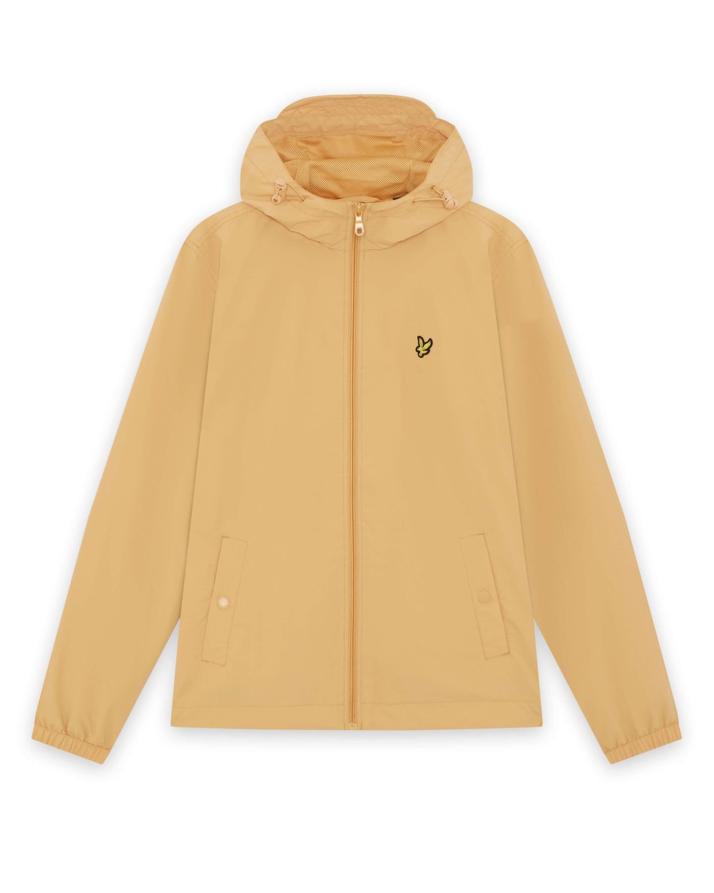 Lyle & Scott Mens Water Resistant Hooded Jacket | Honeycomb