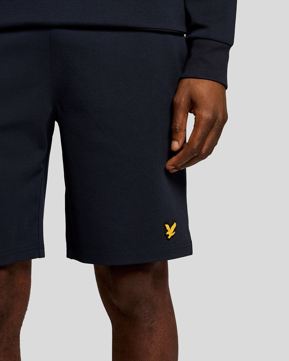 Lyle & Scott Mens Sports Lightweight Sweat Shorts | Dark Navy