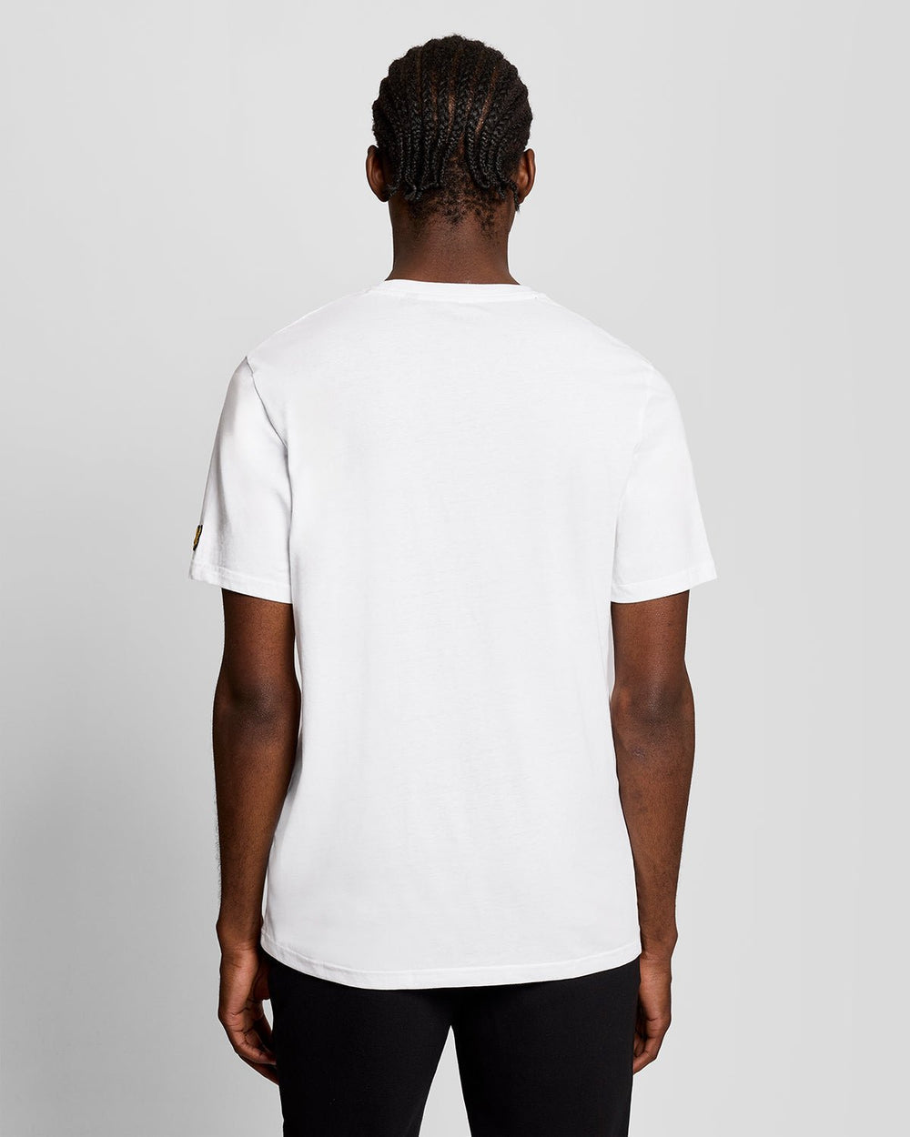 Lyle & Scott Mens Sports Redefined Graphic Logo T-Shirt | White