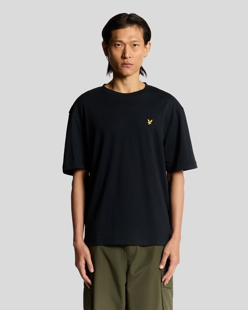 Lyle & Scott Mens Ultra Soft Cotton Blend T-Shirt | Dark Navy