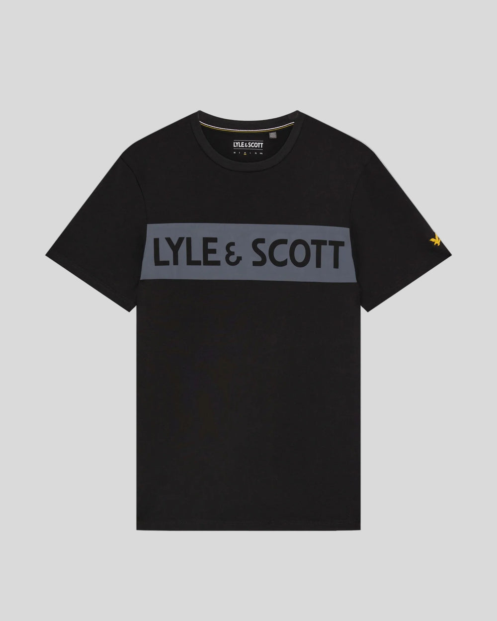 Lyle & Scott Mens Sports Chest Logo T-Shirt | Jet Black