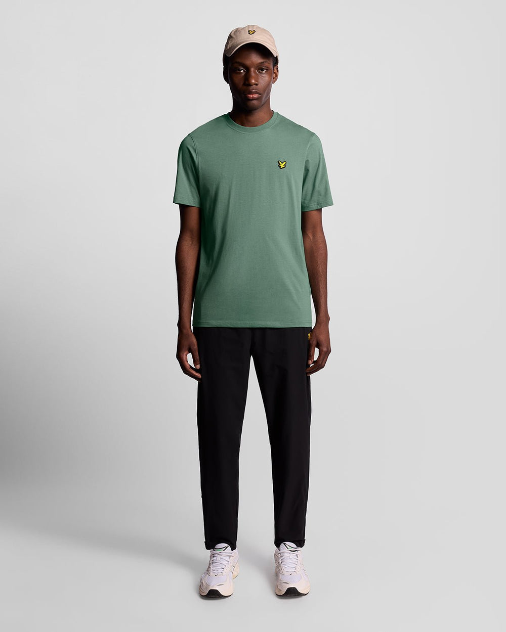 Lyle & Scott Mens Sports T-Shirt | Cactus Green