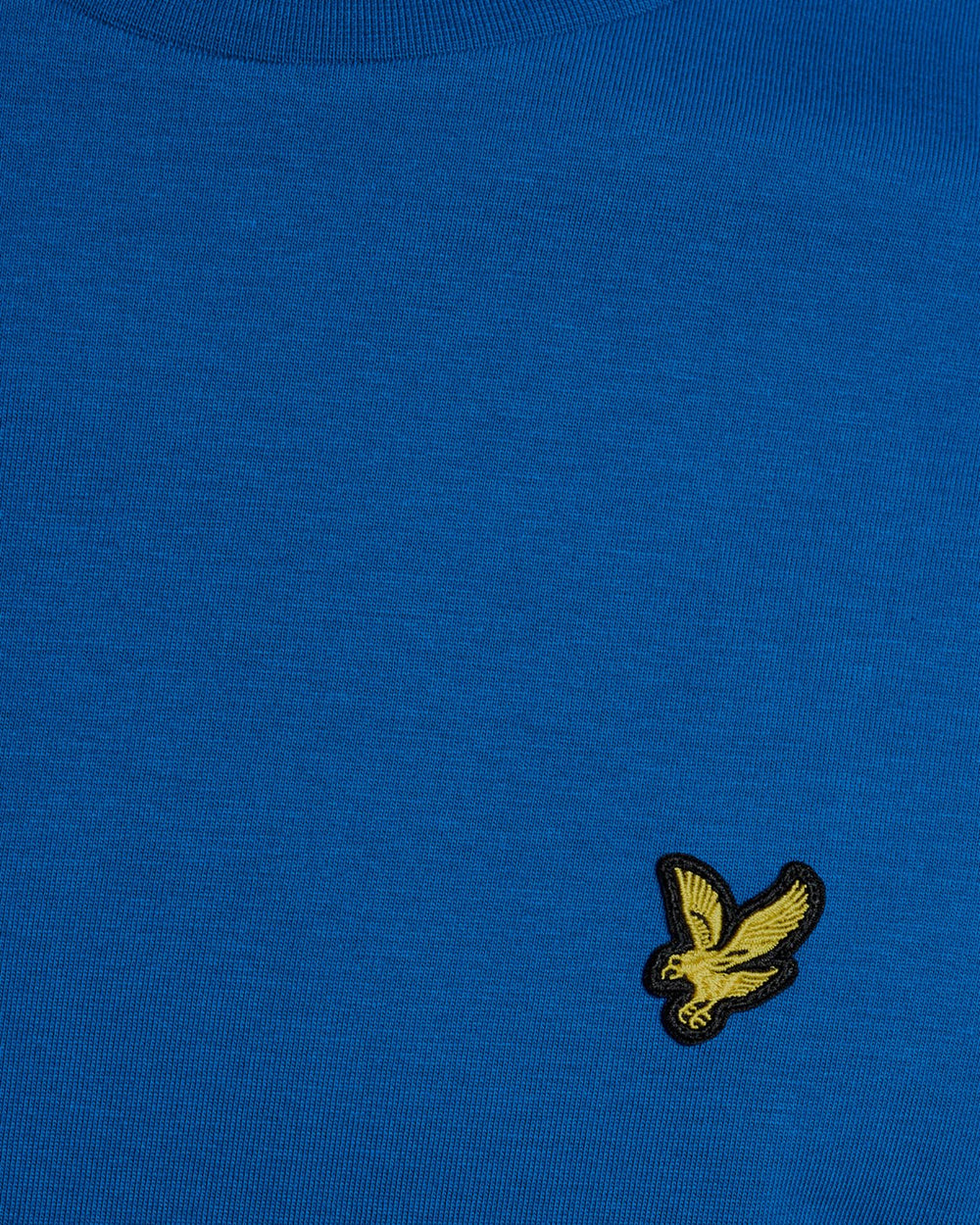 Lyle & Scott Mens Cotton Crew Neck T-Shirt | Lucid Blue