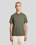 Lyle & Scott Mens Sports Core Polo Shirt | Cactus Green