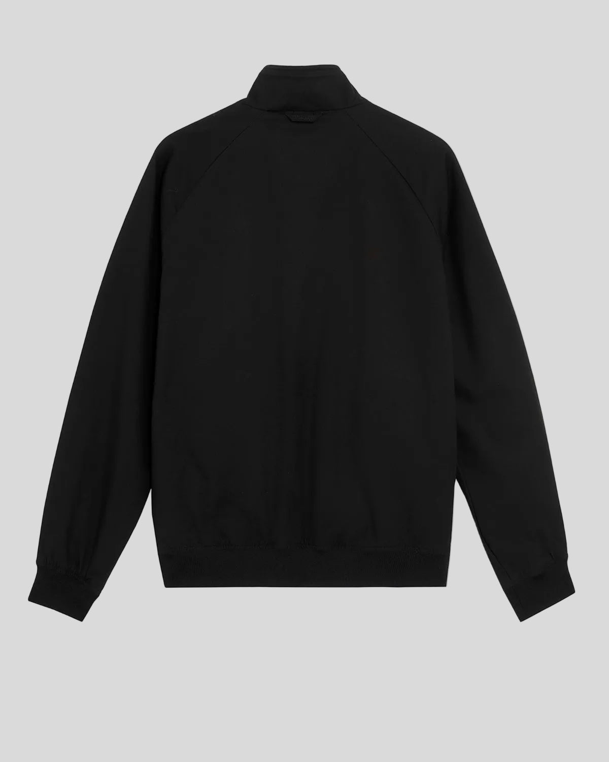 Lyle & Scott Mens Cotton Harrington Jacket | Jet Black