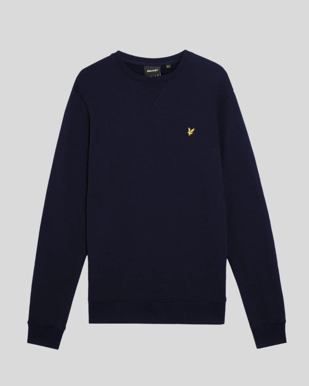 Lyle & Scott Mens Crew Neck Sweatshirt | Dark Navy