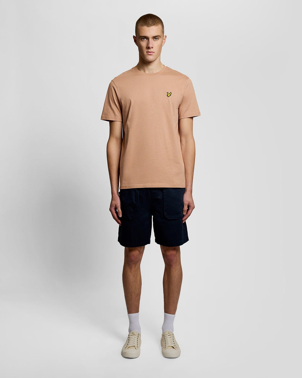 Lyle & Scott Mens Cotton Crew Neck T-Shirt | Barley