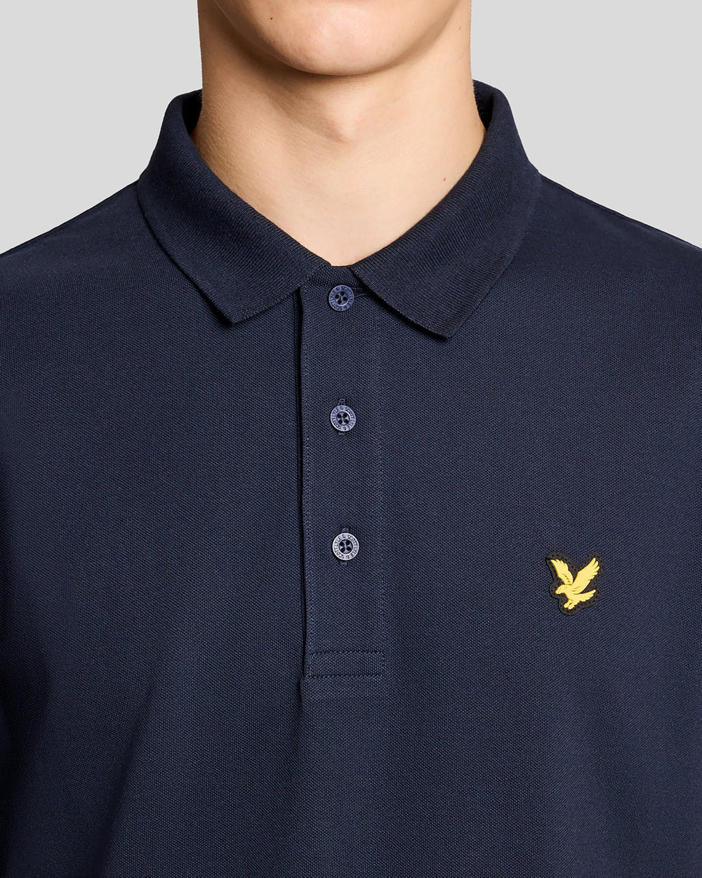 Lyle & Scott Mens Sports Core Polo Shirt | Dark Navy