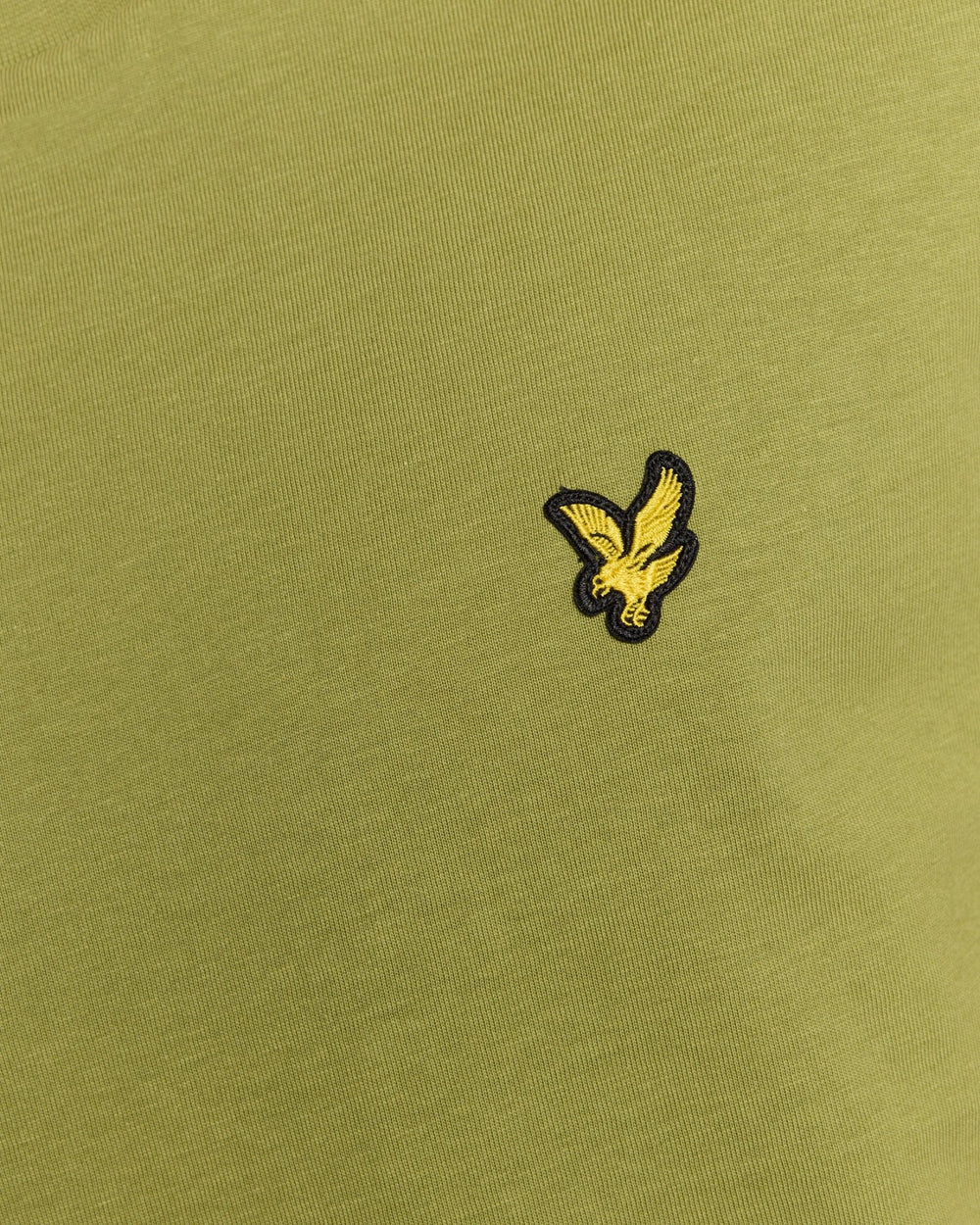 Lyle & Scott Mens Cotton Crew Neck T-Shirt | Shrub Green