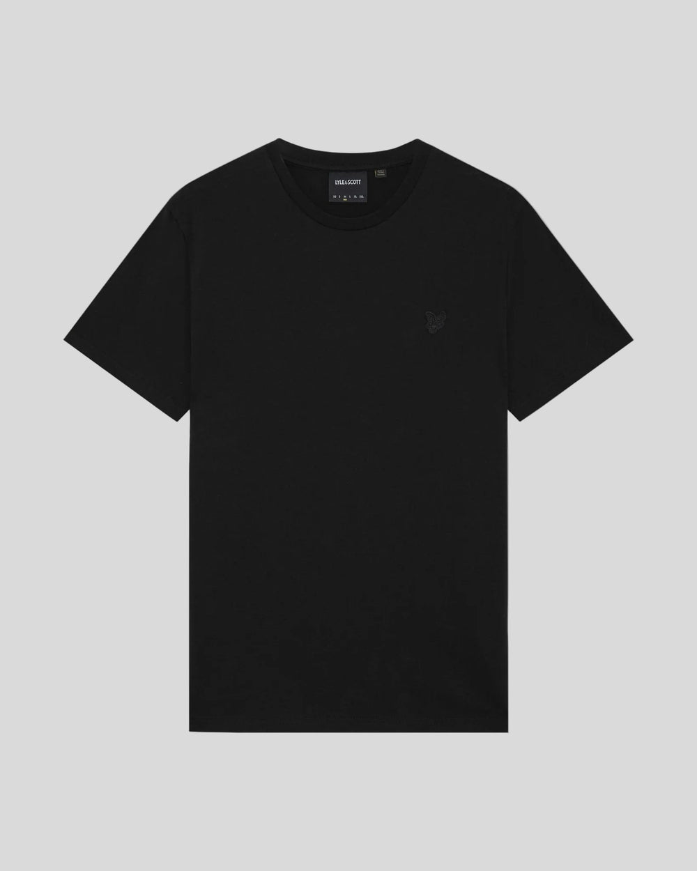 Lyle & Scott Mens Superfine Cotton T-Shirt | Jet Black
