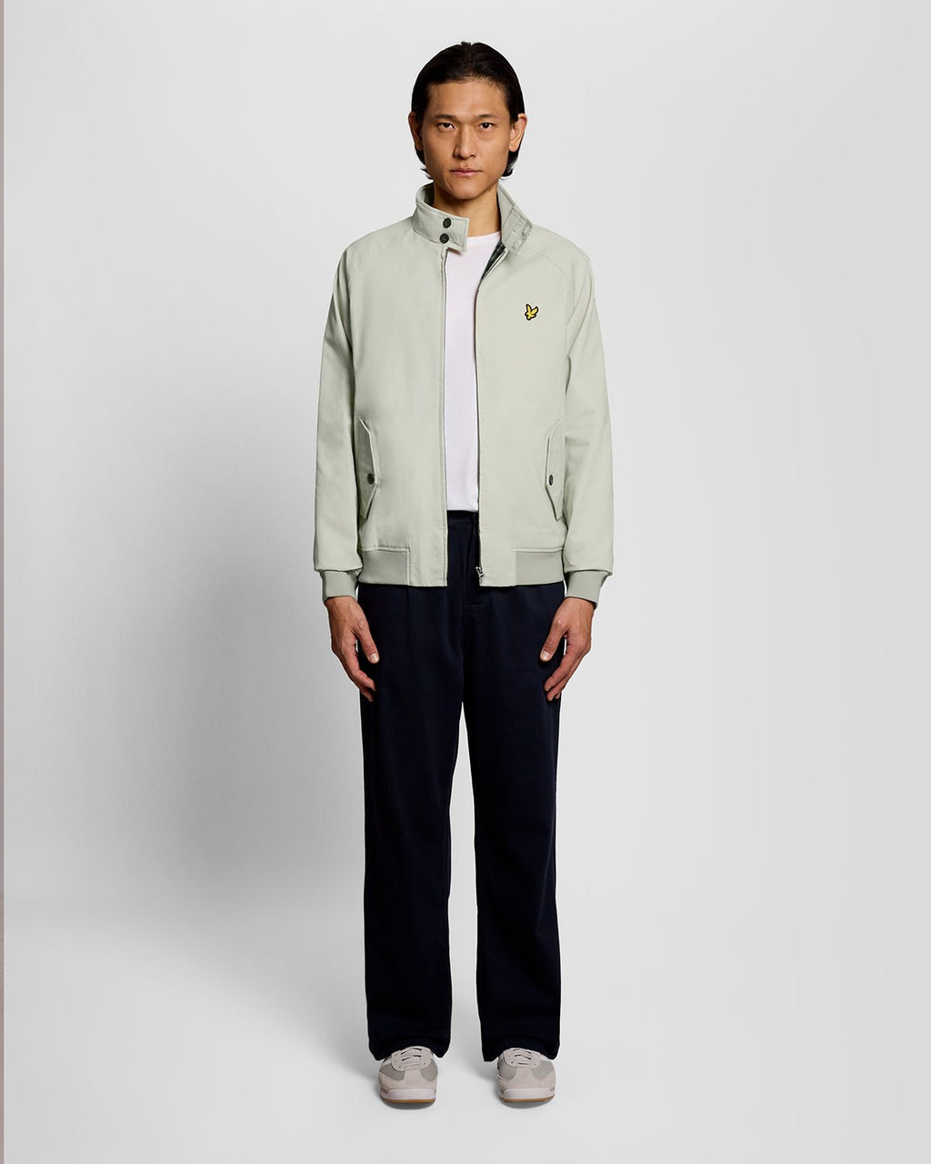 Lyle & Scott Mens Cotton Harrington Jacket | Wheat