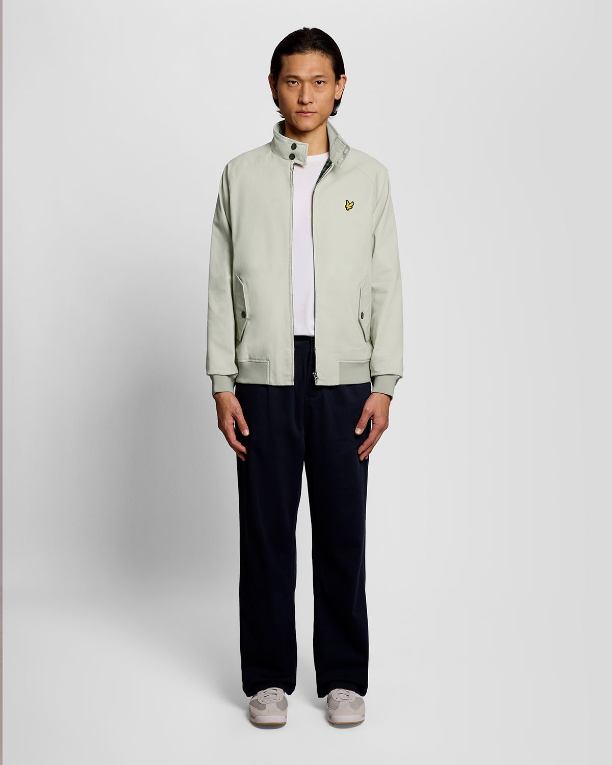 Lyle & Scott Mens Cotton Harrington Jacket | Wheat