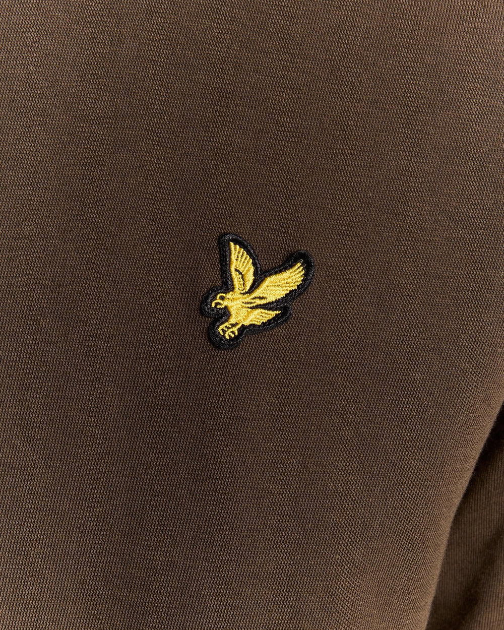 Lyle & Scott Mens Cotton Crew Neck T-Shirt | Olive