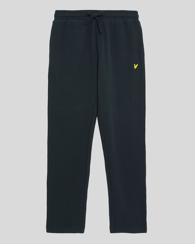 Lyle & Scott Mens Straight Leg Cotton Joggers | Dark Navy