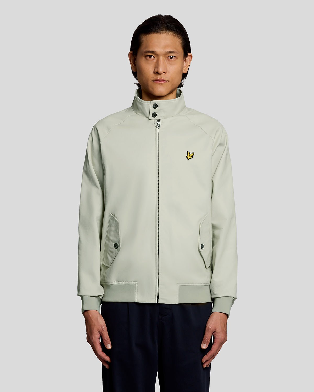 Lyle & Scott Mens Cotton Harrington Jacket | Wheat