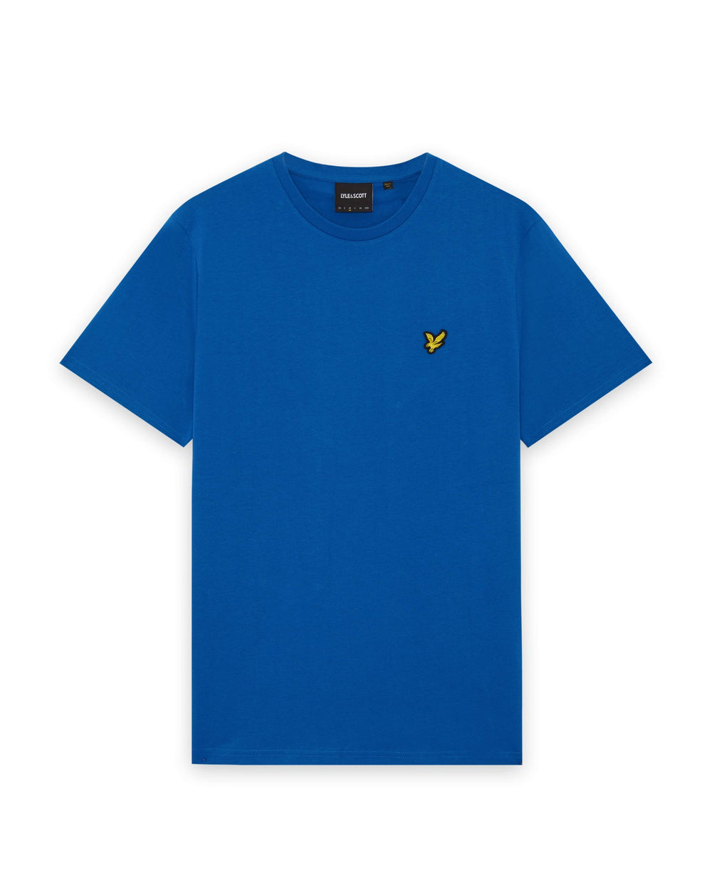 Lyle & Scott Mens Cotton Crew Neck T-Shirt | Lucid Blue